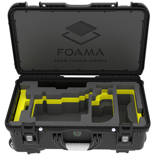Foama Carry-On Case for ARRI ALEXA (Black/Yellow Insert)