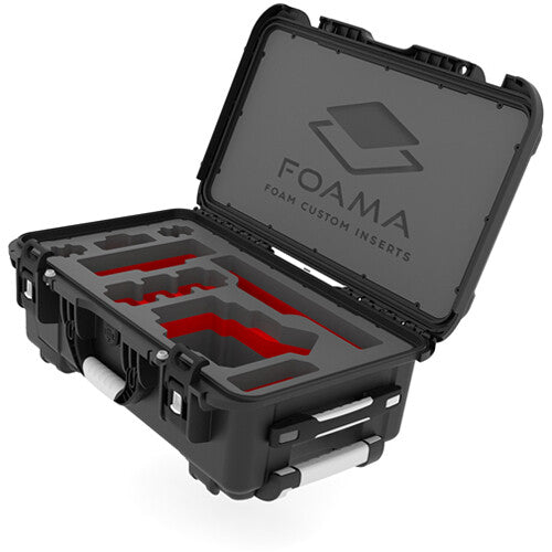 Foama Carry-On Case for Canon C300 Mark III (Red Insert)
