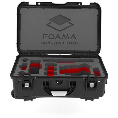 Foama Carry-On Case for Canon C300 Mark III (Red Insert)