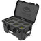 Foama Wheeled Hard Case for Set of Six Sigma Cine Lenses (Yellow Foam Insert)