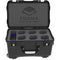 Foama Wheeled Hard Case for Set of Six Sigma Cine Lenses (Blue Foam Insert)