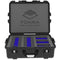 Foama N945 Case for 6 Filters with Foam Insert (Black/Blue)