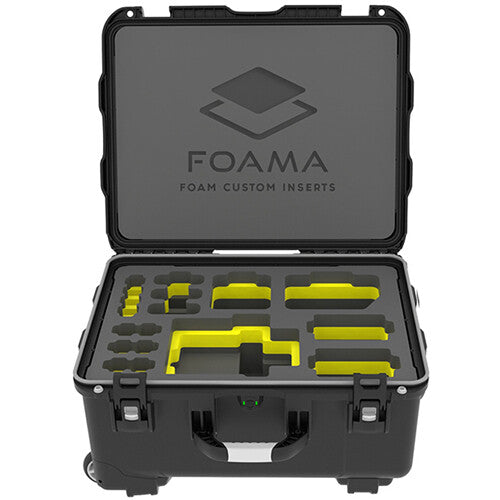 Foama ARRI Hi-5 Studio Case with Custom Insert (Yellow Foam)