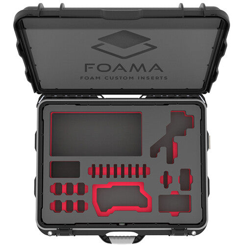 Foama Studio Case for Sony FX3 (Red Insert)