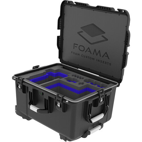 Foama Studio Case for Sony FX9 (Blue Insert)