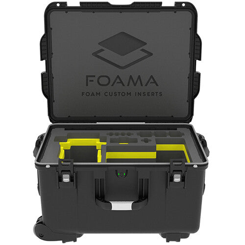 Foama Studio Case for Sony FX9 (Yellow Insert)