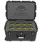Foama Wheeled Hard Case for Set of Eight ARRI Signature Primes (Yellow Foam Insert)