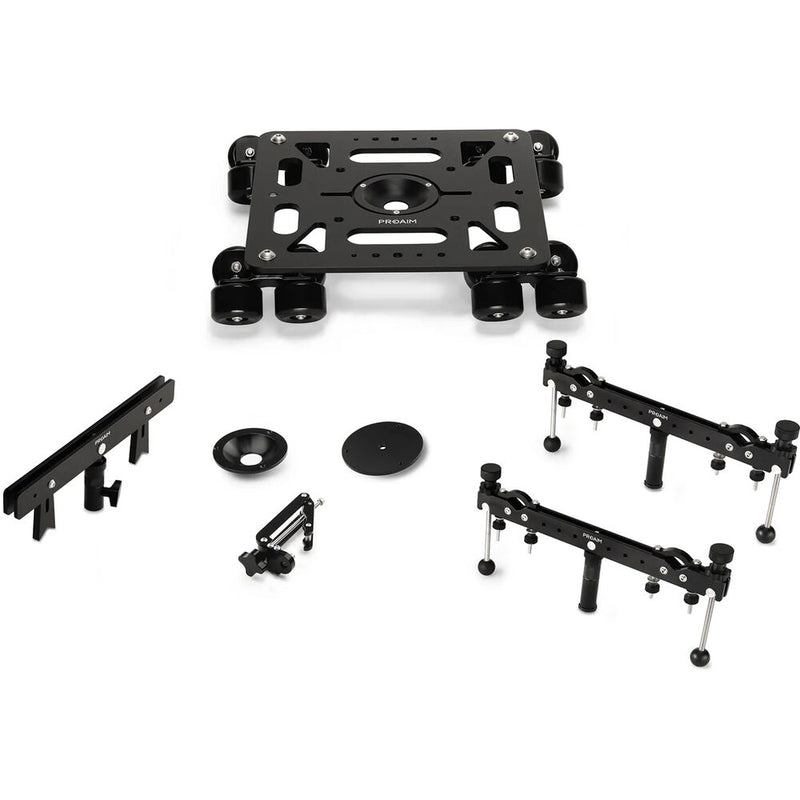 Proaim Breeza Video/Film Camera Dolly Slider with Track Ends