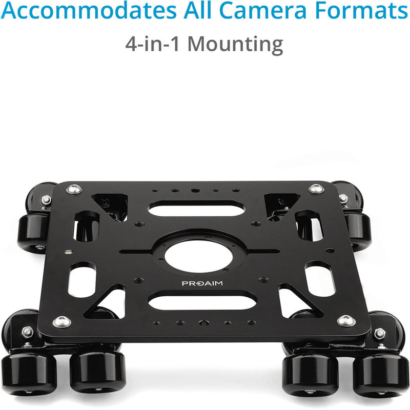 Proaim Breeza Video/Film Camera Dolly Slider with Track Ends