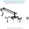 Proaim Breeza Video/Film Camera Dolly Slider with Track Ends