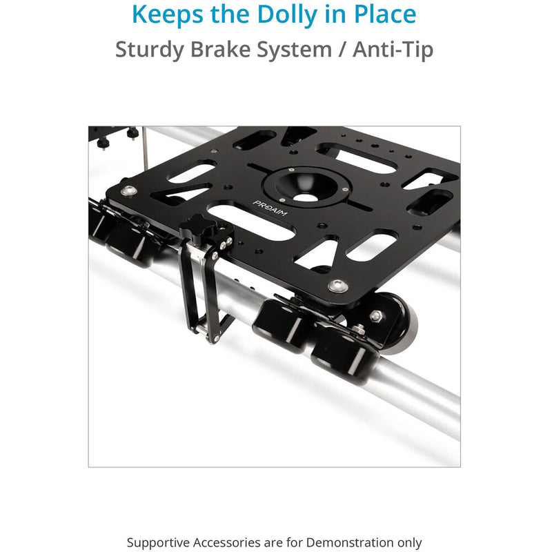Proaim Breeza Video/Film Camera Dolly Slider with Track Ends