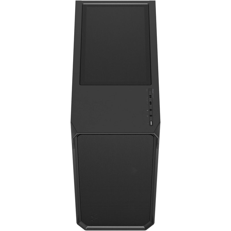 Fractal Design Focus 2 Mid-Tower Case (Black, Tempered Glass Window)