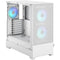 Fractal Design Pop Air RGB Mid-Tower Case (White Tempered Glass, Clear Tint)