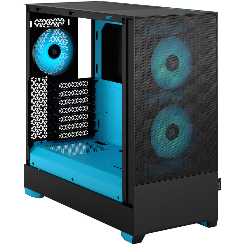 Fractal Design Pop Air RGB Mid-Tower Case (Cyan Core)