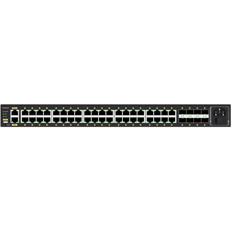 BZBGEAR Netgear AV Line 40x1G PoE+ 480W and 8x SFP Managed Switch (Preconfigured)