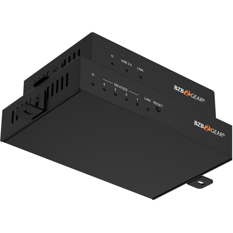BZBGEAR 4-Port USB3.1/2.0/1.1 Superspeed Fiber Extender