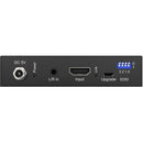 BZBGEAR 1x2 UHD 4K Splitter/Scaler with Analog Audio Embedder & Digital Audio De-Embedder