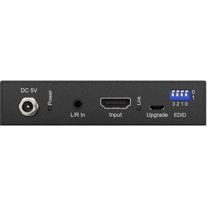 BZBGEAR 1x2 UHD 4K Splitter/Scaler with Analog Audio Embedder & Digital Audio De-Embedder