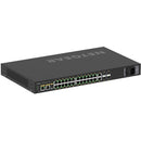 BZBGEAR Netgear AV Line 24x1G PoE+ 300W 2x1G and 4x SFP Managed Switch (Preconfigured)