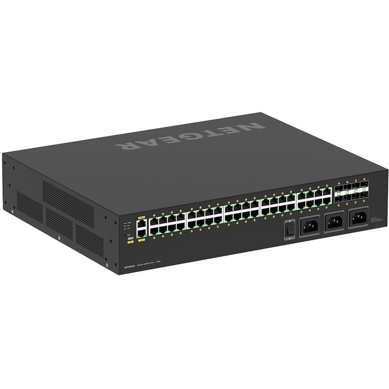 BZBGEAR Netgear AV Line 40x1G Ultra90 PoE++ 802.3Bt 2,880W and 8x SFP+ Managed Switch (Preconfigured)