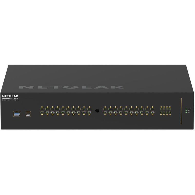 BZBGEAR Netgear AV Line 40x1G Ultra90 PoE++ 802.3Bt 2,880W and 8x SFP+ Managed Switch (Preconfigured)