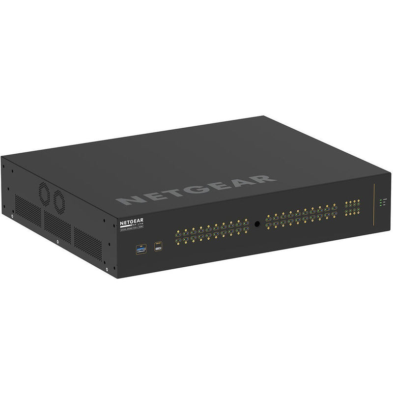 BZBGEAR Netgear AV Line 40x1G Ultra90 PoE++ 802.3Bt 2,880W and 8x SFP+ Managed Switch (Preconfigured)
