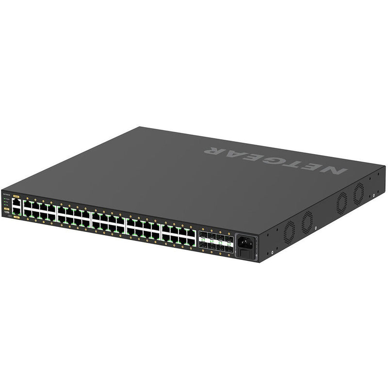 BZBGEAR Netgear AV Line 40x1G PoE+ 960W and 8x SFP+ Managed Switch (Preconfigured)