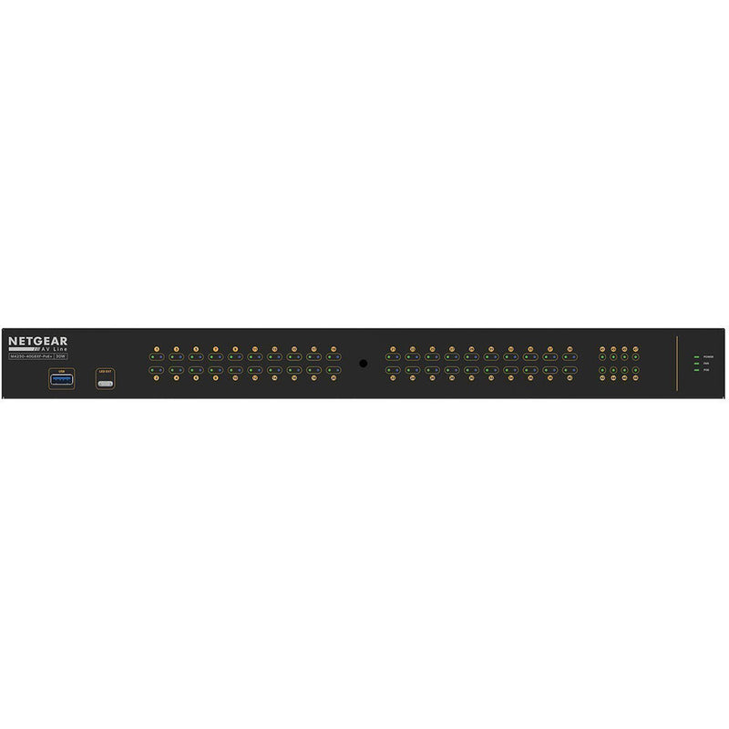 BZBGEAR Netgear AV Line 40x1G PoE+ 960W and 8x SFP+ Managed Switch (Preconfigured)