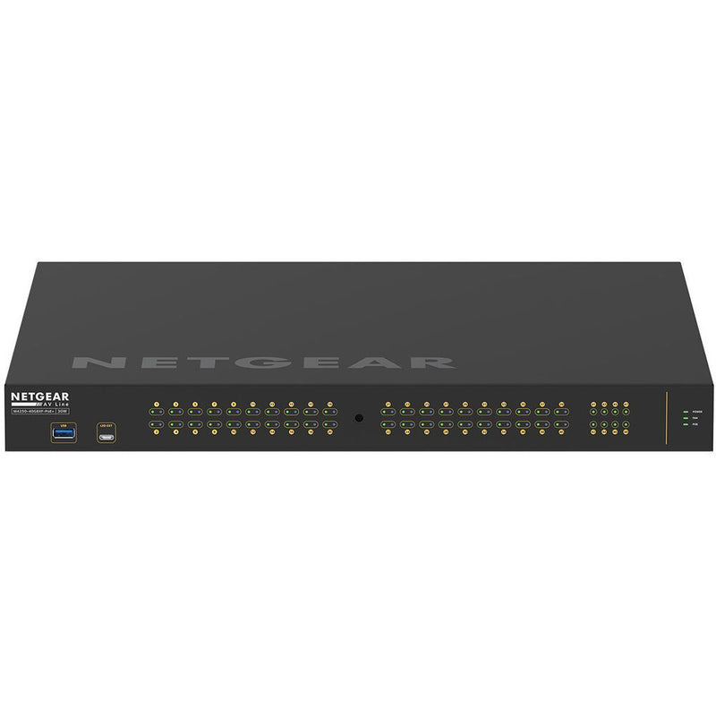 BZBGEAR Netgear AV Line 40x1G PoE+ 960W and 8x SFP+ Managed Switch (Preconfigured)