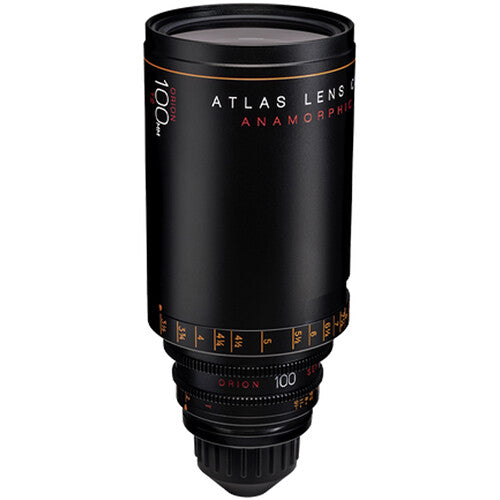 Atlas Lens Co. Orion 100mm T2 2x Anamorphic Prime Lens (PL Mount, Feet)
