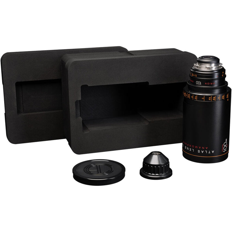 Atlas Lens Co. Orion 100mm T2 2x Anamorphic Prime Lens (PL Mount, Feet)