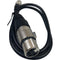 Remote Audio 4-Pin Hirose Male to 4-Pin XLRF Cable for BDSv4UH System (24")
