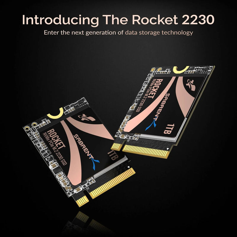 Sabrent 1TB Rocket 2230 NVMe PCIe 4.0 M.2 Internal SSD