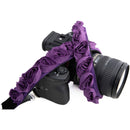 Capturing Couture Organza Collection SLR/DSLR Couture Camera Strap (Purple, 1.5")