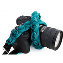 Capturing Couture Organza Collection SLR/DSLR Couture Camera Strap (Turquoise, 1.5")