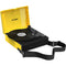 Victrola VSC-750SB Revolution GO Three-Speed Portable Turntable with Bluetooth (Yellow)
