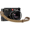 Bronkey Roma #203 Leather Camera Wrist Strap (Olive Green)