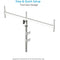 Proaim Linkon 5/8" Triple Header for Lights and Lighting Accessories