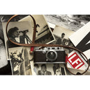 Bronkey Tokyo 103 Leather Camera Neck Strap (Tan and Red, 37.4")