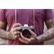 Bronkey Tokyo 103 Leather Camera Neck Strap (Tan and Red, 37.4")