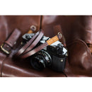 Bronkey Tokyo 105 Leather Camera Neck Strap (Brown and Tan, 37.4")