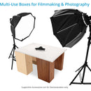 Proaim Set of Four Apple Boxes for Studio, Film Sets, and Photography
