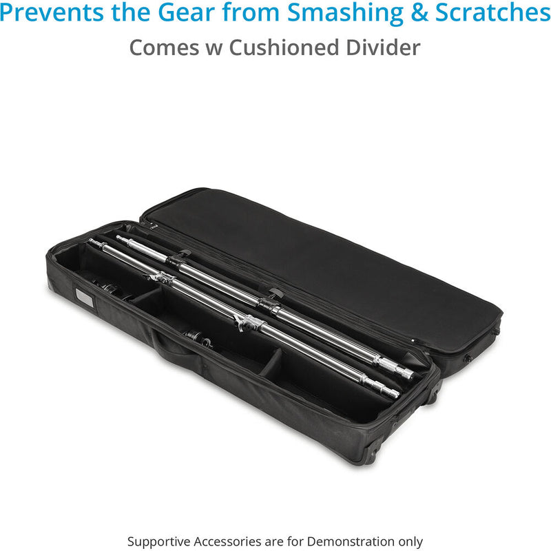 Proaim Professional Cube Rolling Travel Case for 3 C-Stands