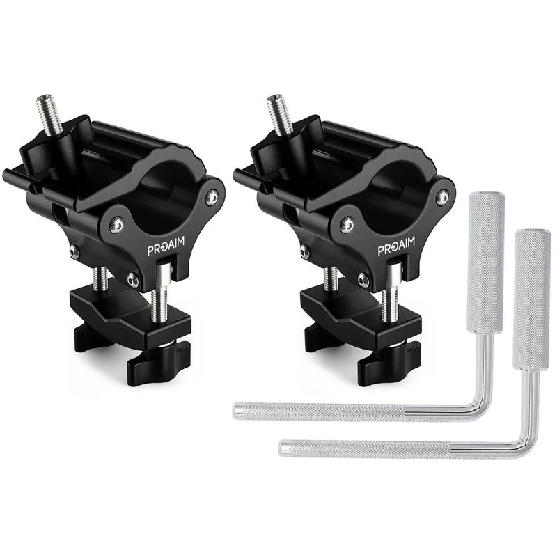 Proaim Multi-Stand Holder Clamp Set for Camera Production Cart