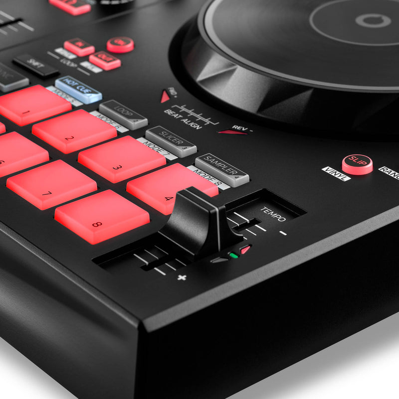 Hercules DJControl Inpulse 300 2-Deck USB DJ Controller for Serato DJ Lite and DJUCED