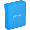 Watson Battery Case for Four AA or AAA Batteries (Blue, 3-Pack)
