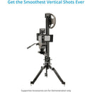 Proaim Alpine Vertical Tower Mitchell Camera Slider with Euro/Elemac Base and Carry Bag