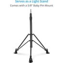 Proaim 3-Stage PTZ Camera Support Stand with 5/8" Baby-Pin & Ball Head