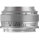 TTArtisan 50mm f/2 Lens for Leica L (Silver)
