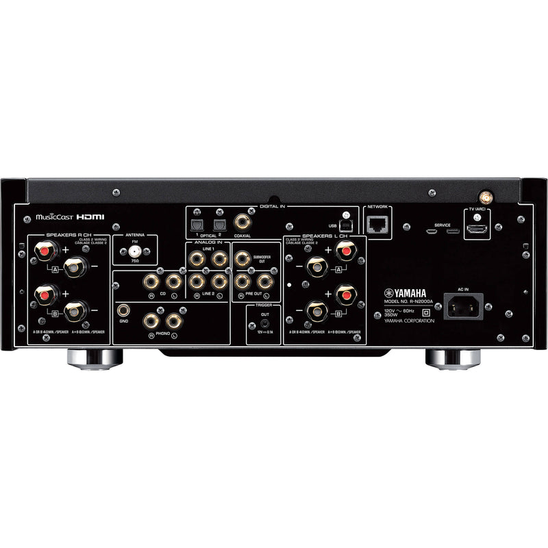 Yamaha R-N2000A 2.1-Channel Network A/V Receiver (Silver)